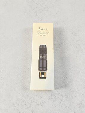 i1R 2 Pro Rechargeable Mini Flashlight - Black